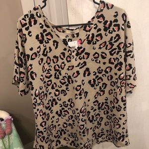 Flowy Cheetah Blouse